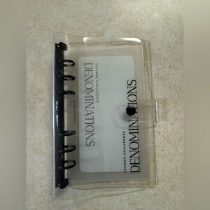 A6 Binder with Savings Challenges